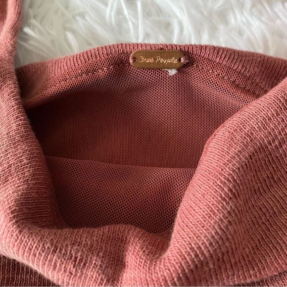 Free People Mauve Pink Boulevard Tank with Bow Tie Straps Size M - Picture 6 of 8